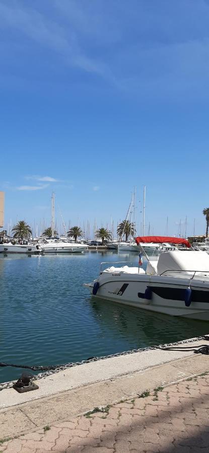 Les Iles D'Or Au Port De Hyeres Grand Studio Climatise Exteriör bild